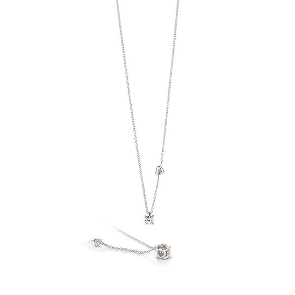 Collana Salvini Donna Battito in Oro bianco Diamante 20074782