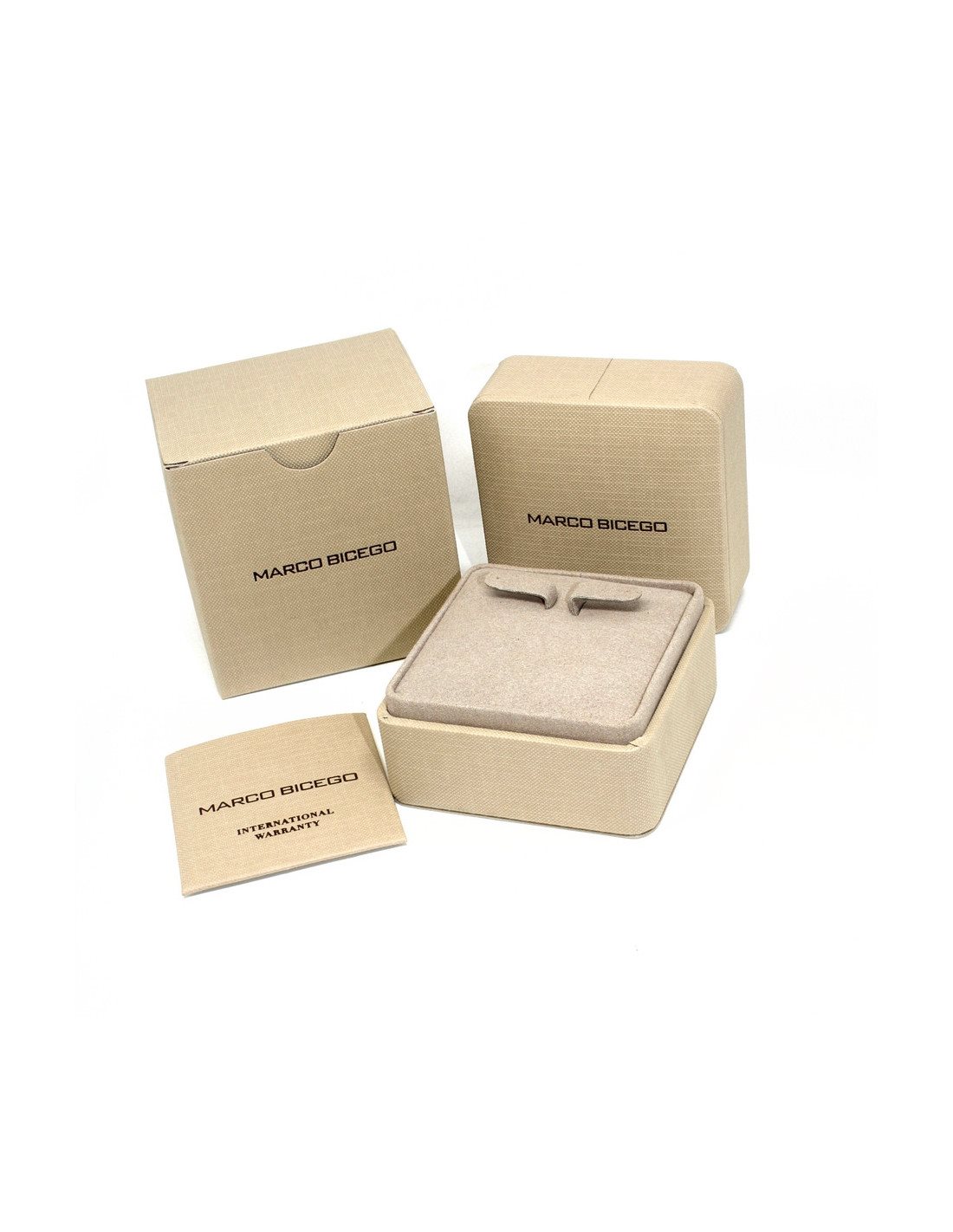 Orecchini Marco Bicego Donna Jaipur in Oro giallo Granato OB957-RG01 - immagine 2