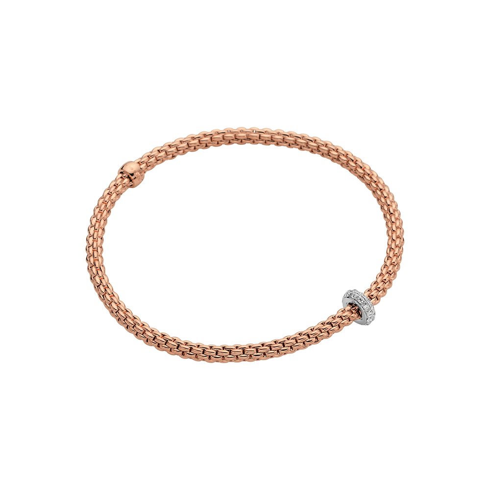 Bracciale Fope Donna Prima in Oro rosa Diamante