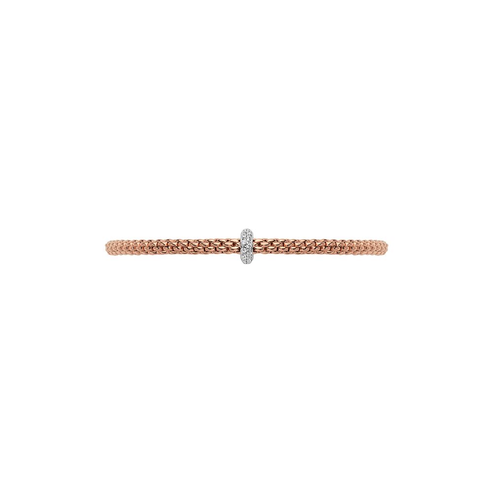 Bracciale Fope Donna Prima in Oro rosa Diamante - immagine 2