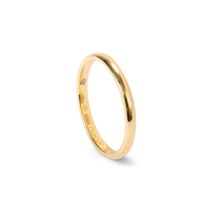 Damiani Veramore Fede Nuziale in oro giallo 18kt - 20114858