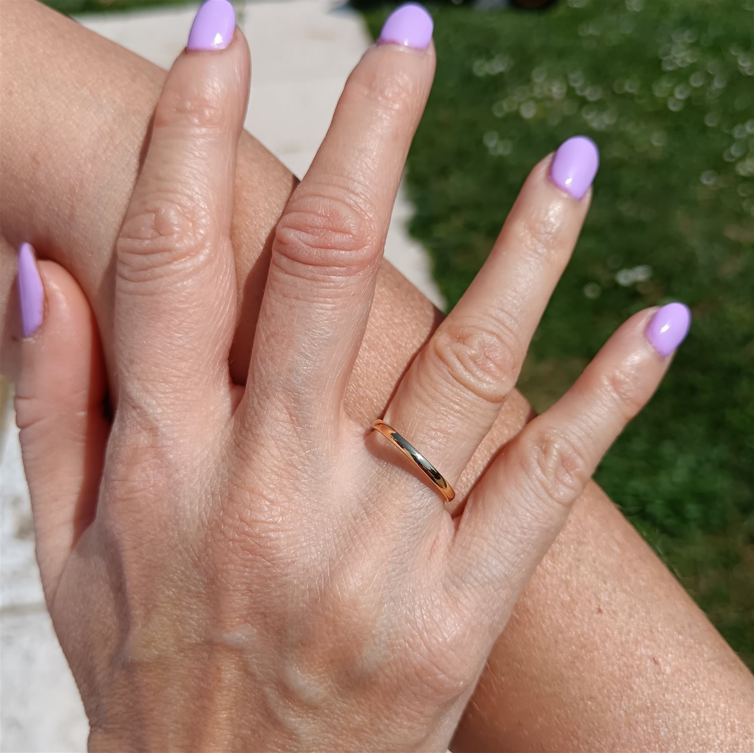 Damiani Veramore Fede Nuziale in oro giallo 18kt - 20114858 - immagine 2