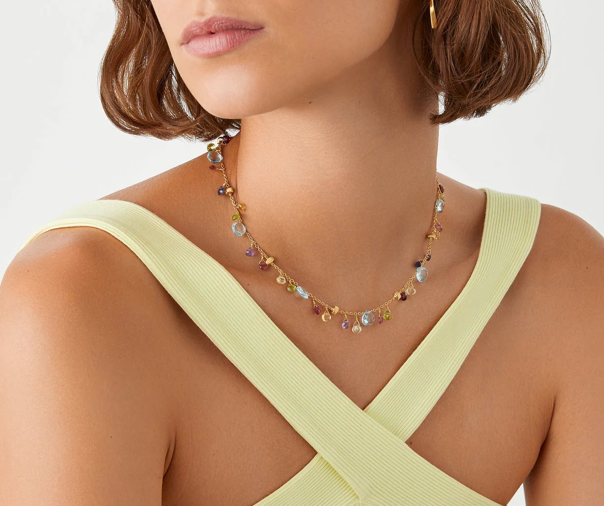 Collana Marco Bicego Donna Paradise in Oro giallo Topazio CB2584-E-MIX01T - immagine 2