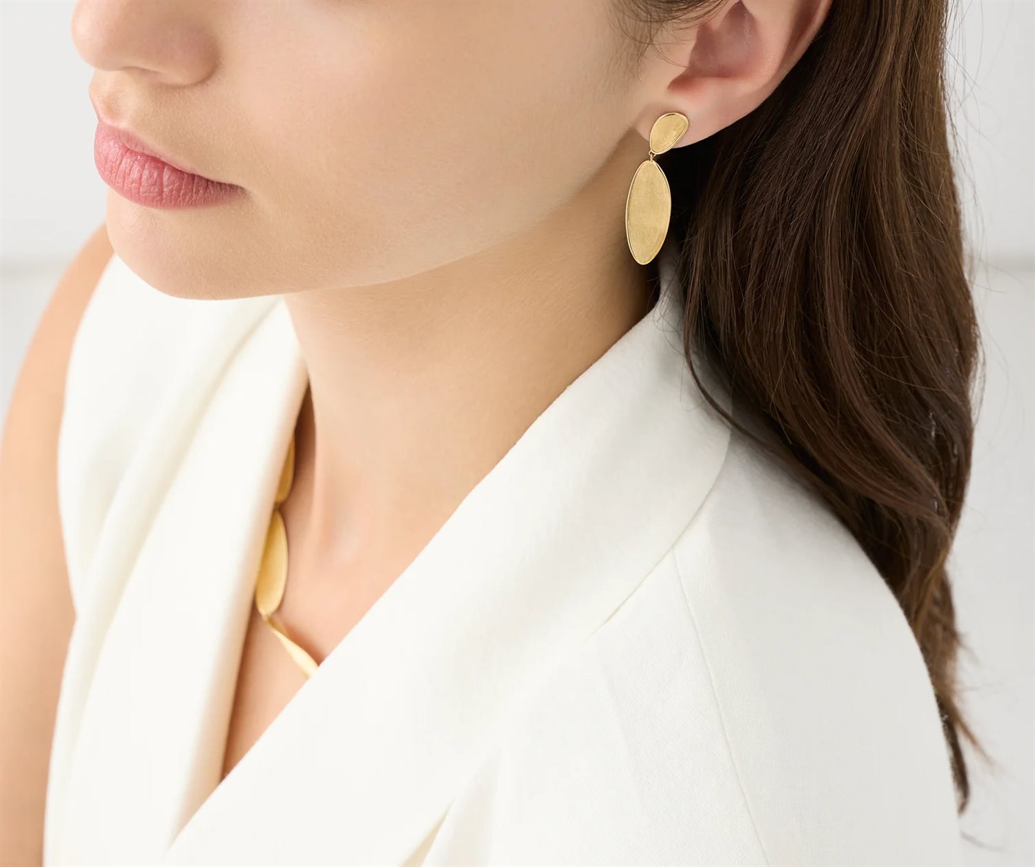 Orecchini Marco Bicego Donna LUNARIA TWIST in Oro giallo OB1916 - immagine 2