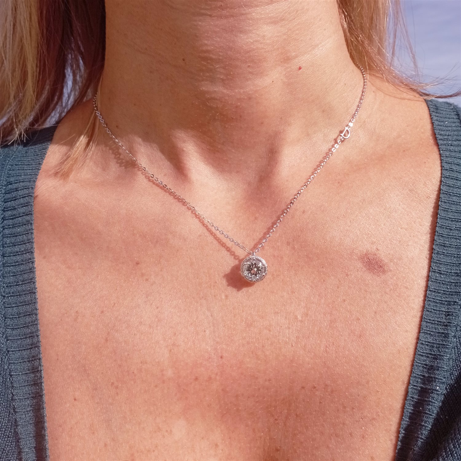 Collana Damiani Donna Minou in Oro Diamante 20076499 - immagine 3