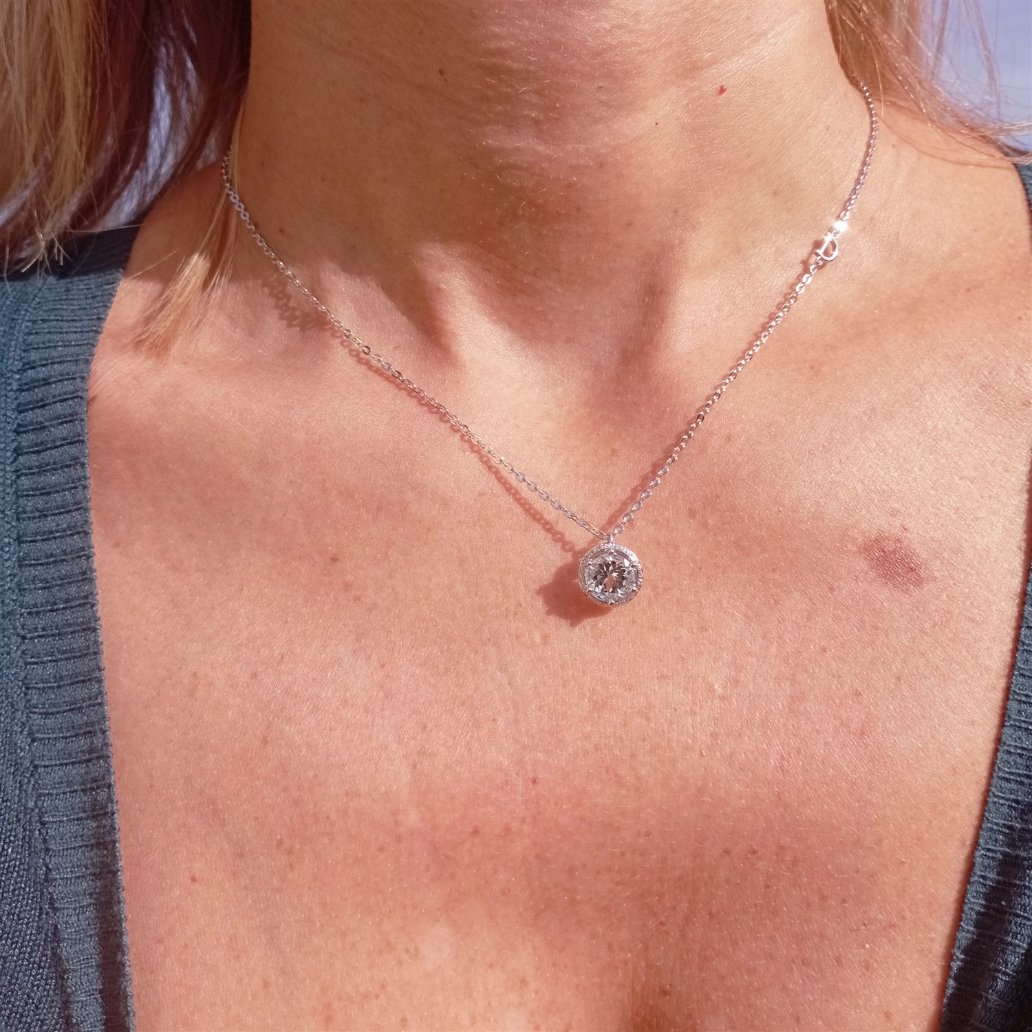 Collana Damiani Donna Minou in Oro Diamante 20076499 - immagine 4