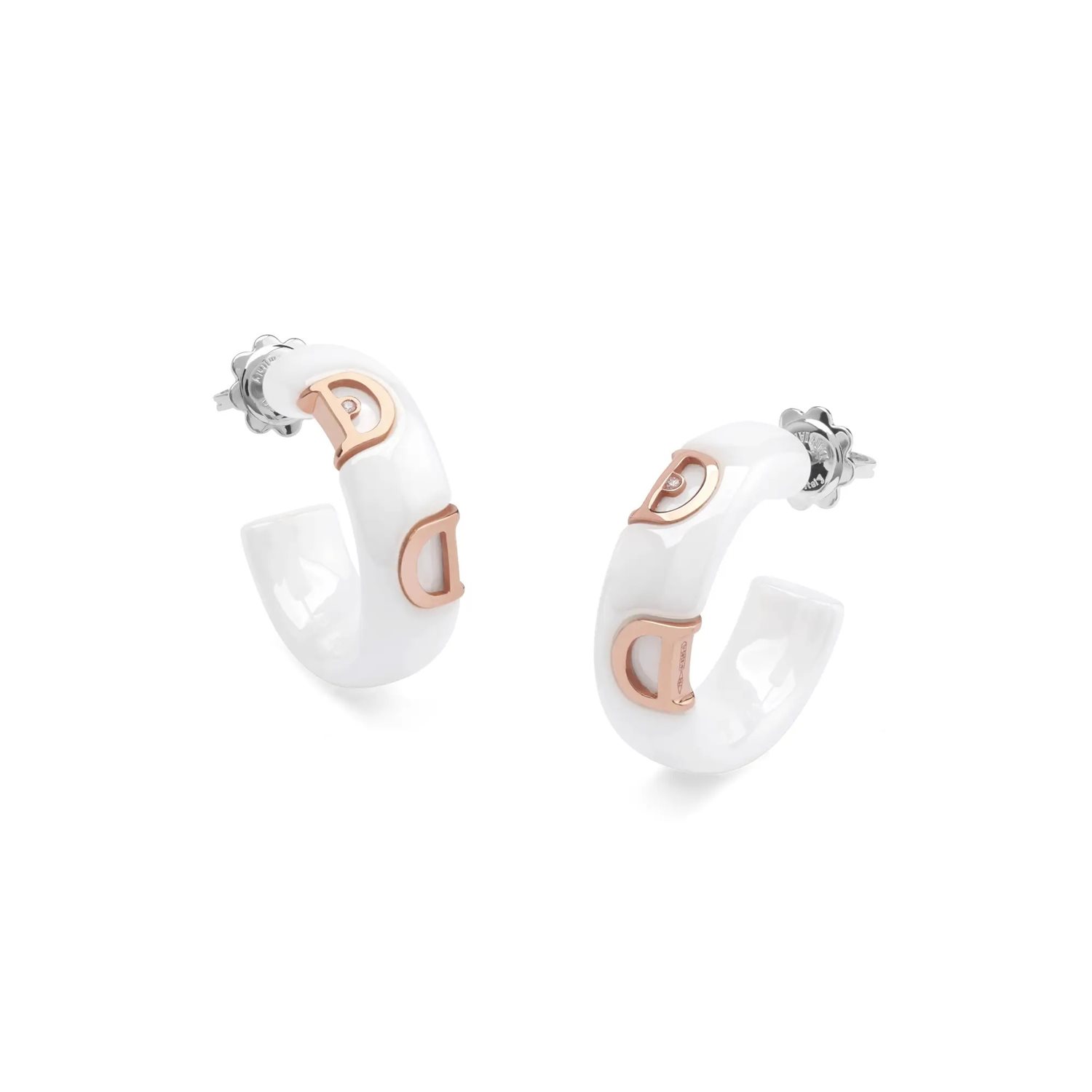 Orecchini Damiani Donna D.Icon in Ceramica Diamante 20059341 - immagine 3