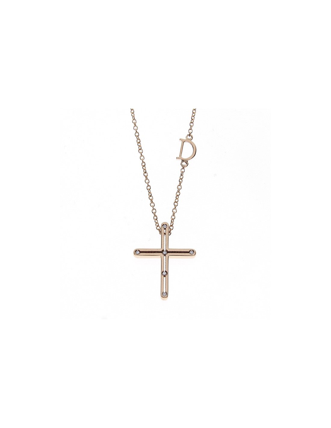 Collana Damiani D.Side in Oro rosa Diamante 20076844