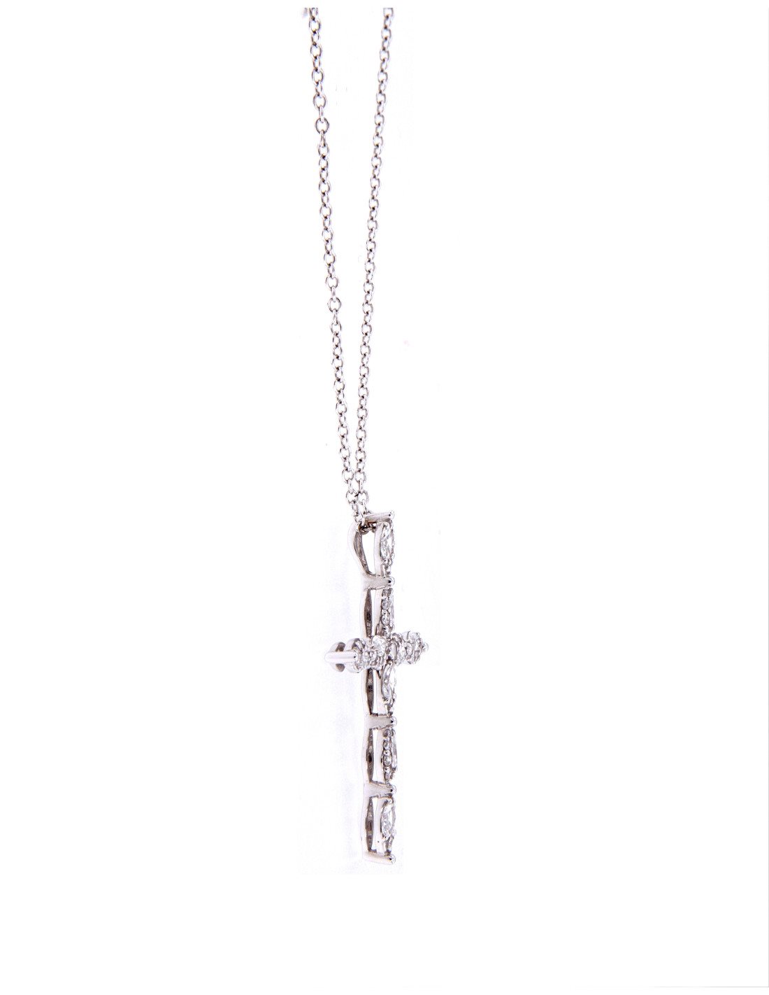 Collana Damiani Donna Emozioni in Oro bianco Diamante 20069285 - immagine 4