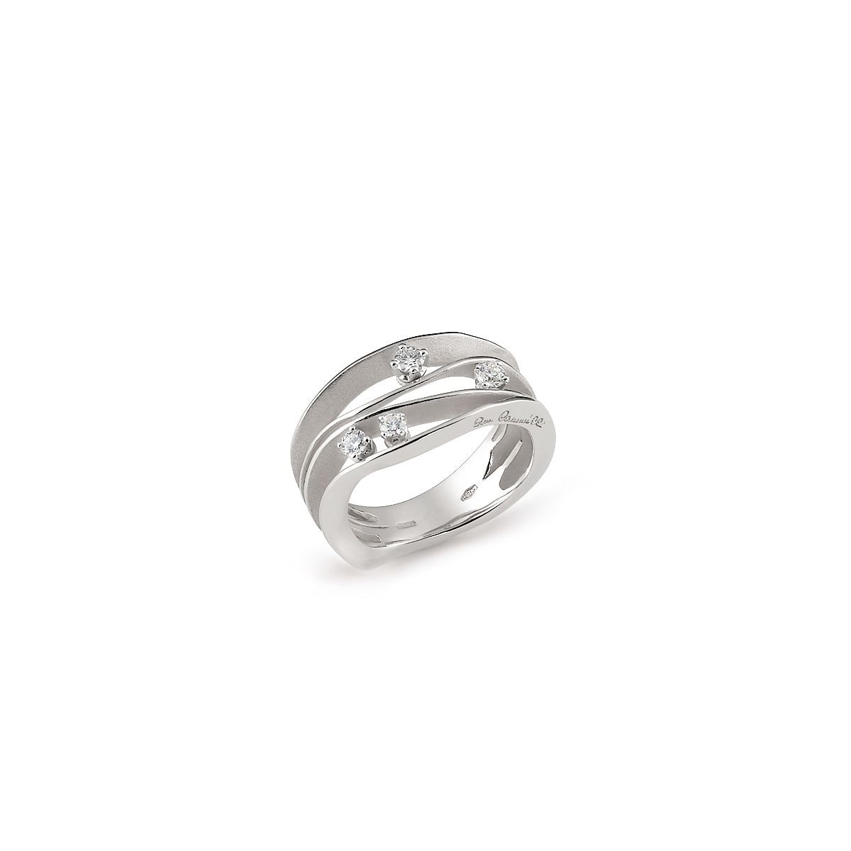 Anello Annamaria Cammilli Donna Dune in Oro bianco Diamante