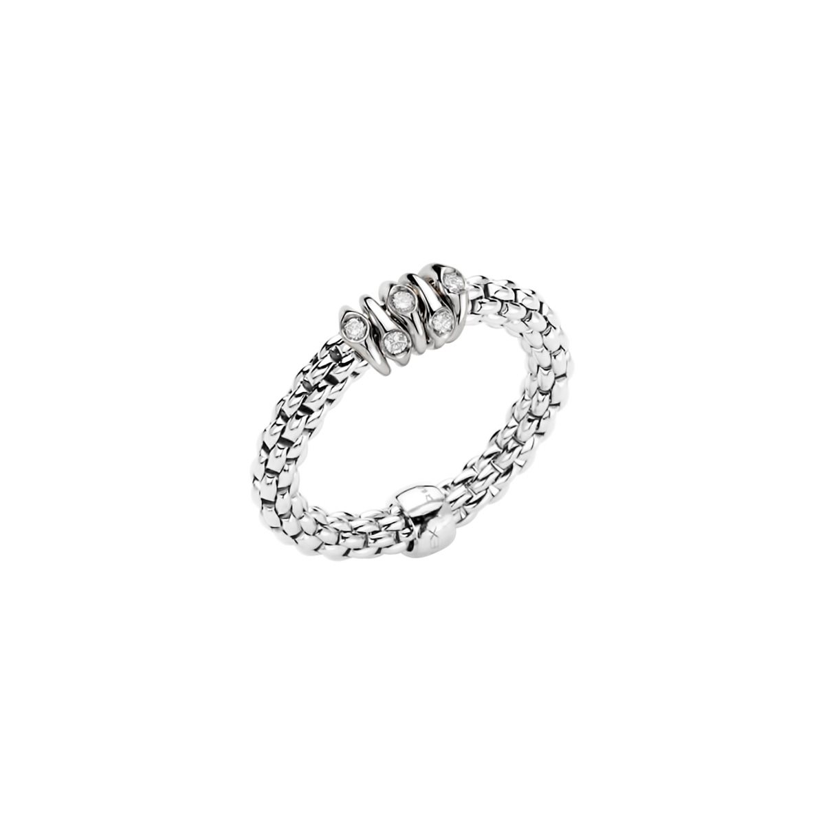 Anello Fope Donna Prima in Oro bianco Diamante 74608AX_BB_B_XBX_00M