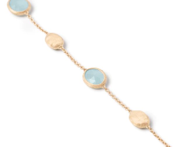 Bracciale Marco Bicego Donna Siviglia in Oro giallo Acquamarina BB1874-AQ01 - immagine 2