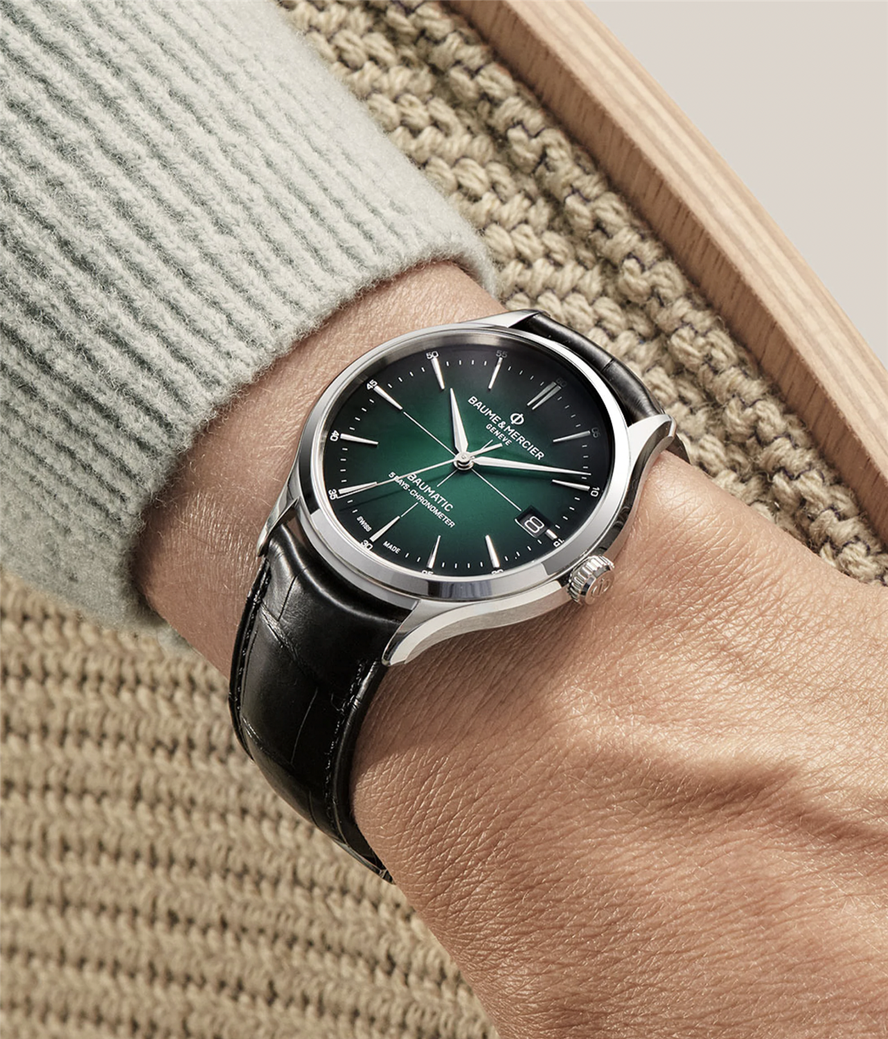 Orologio Baume & Mercier Uomo Clifton in Acciaio M0A10592 - immagine 2