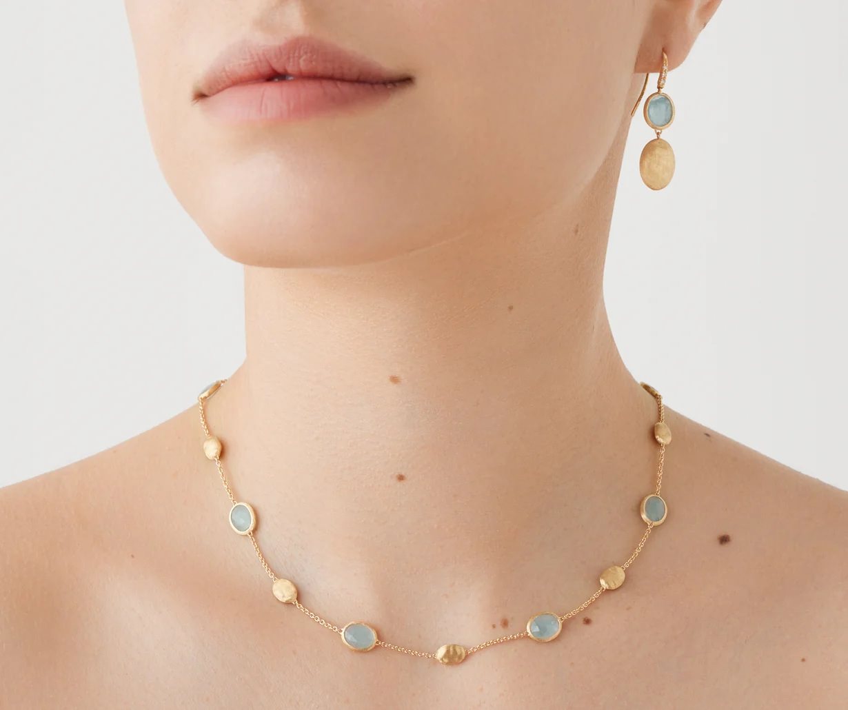 Orecchini Marco Bicego Donna Siviglia in Oro giallo Diamante OB1289-AB-AQ01 - immagine 3