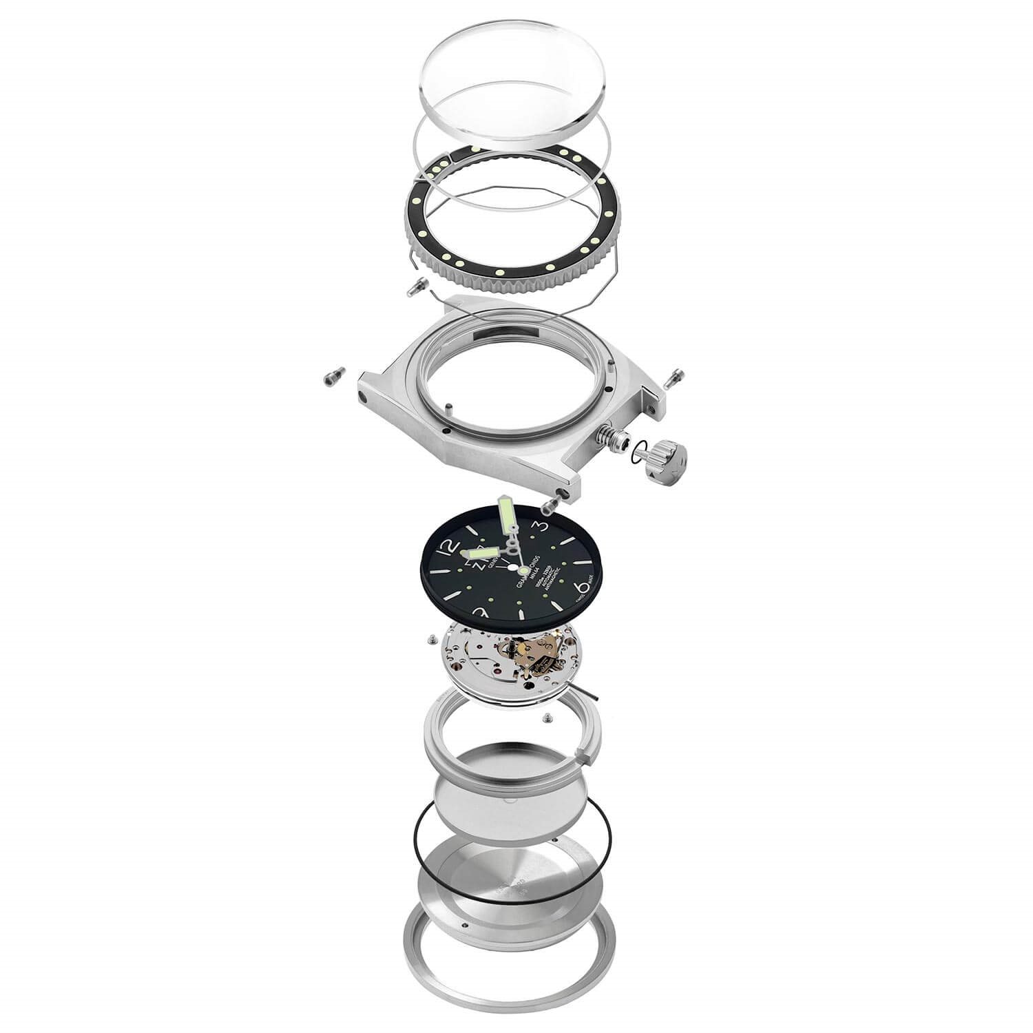 Orologio ZRC GRAND FOND in Acciaio GF42163 - immagine 4