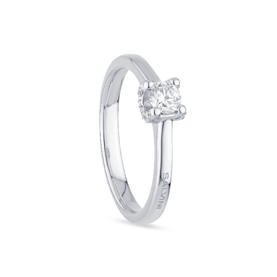 Anello Salvini Donna Eterea in Oro bianco Diamante 20115616