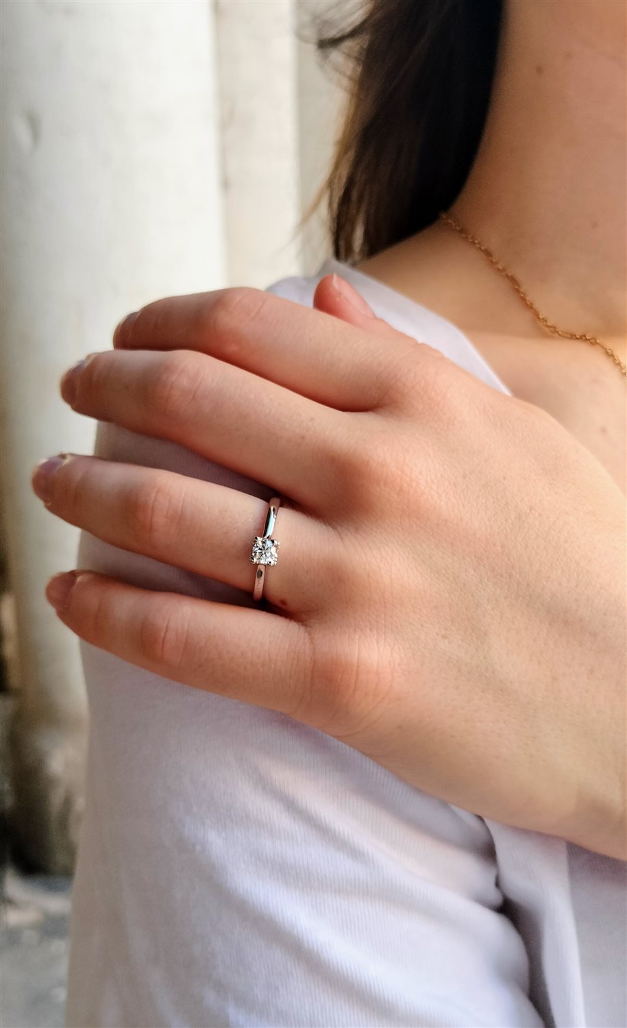 Anello Salvini Donna Eterea in Oro bianco Diamante 20115616 - immagine 3