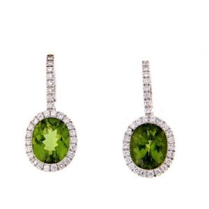 Orecchini Crivelli Donna Colore in Oro Peridoto 058-B348