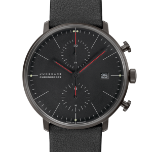 Orologio Junghans Max Bill Chronoscope in Acciaio 27/4409.02