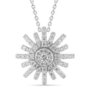 Collana Salvini Donna Sole s in Oro bianco Diamante 20111432
