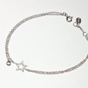 Bracciale Crivelli Donna Stella in Oro Diamante 234-3598-BR