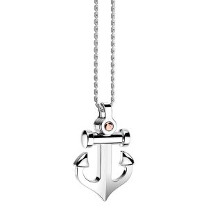 Collana Zancan Uomo Regata in Argento EXC466-B