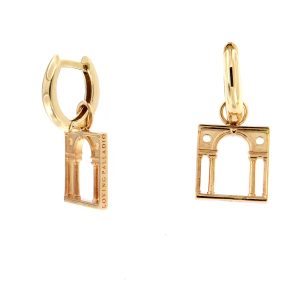 Orecchini Loving Palladio  Donna 2D in Oro 14G-OR SERLIANA