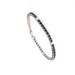 Bracciale Crivelli Donna ZAFFIRO in Oro bianco Zaffiro 329-L1052-H