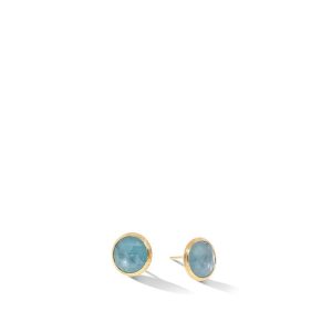 Orecchini Marco Bicego Donna Jaipur in Oro giallo Acquamarina OB1739-AQ01