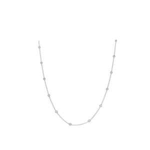 Collana Crivelli Donna TIFFANY in Oro bianco Diamante 212-L1078