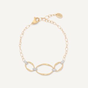 Bracciale Marco Bicego Donna Marrakech Onde in Oro giallo Diamante BG771-B2