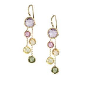 Orecchini Marco Bicego Donna Jaipur in Oro giallo Quarzo OB1290-MIX01