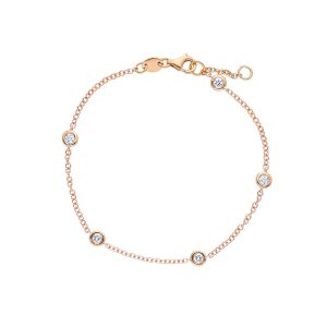 Bracciale Lj Roma 1962 in Oro rosa Diamante BBET05CR05