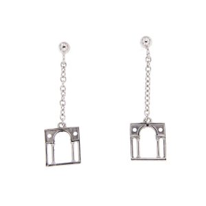 Orecchini Loving Palladio  Donna 2D in Argento ORB01 SERLIANA