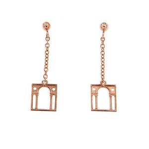 Orecchini Loving Palladio  Donna 2D in Argento ORR01 SERLIANA