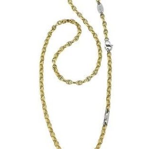 Collana Zancan Uomo in Oro giallo Diamante EC505BG