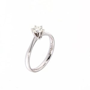 Anello Soprana Donna Diamanti in Oro Diamante AS21 0.51 H IF