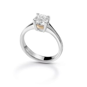Anello Salvini Donna Battito in Oro bianco Diamante 20074772