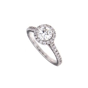 Anello Soprana Donna Diamanti in Oro bianco Diamante ACT008DI70