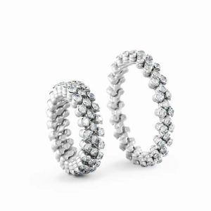 Anello Serafino Consoli Brevetto Collection in Oro bianco Diamante RMS 3F2 WG WD