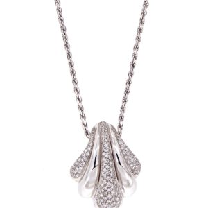 Collana Damiani Donna Classici Tradition in Oro bianco Diamante DDB06727