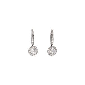 Orecchini Crivelli Donna DIAMANTI in Oro bianco Diamante 234-4422-50