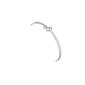 Bracciale Crivelli Donna Lettere in Oro bianco Diamante 234-3622-BR LETTERA S