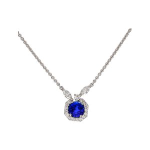 Collana Crivelli Donna Colore in Oro Zaffiro 372-3817