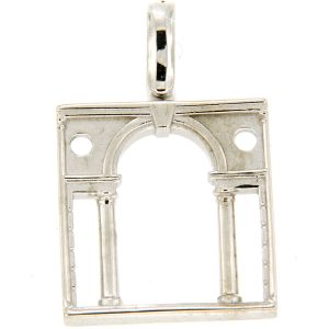 Pendente Loving Palladio  2D in Oro 04B SERLIANA