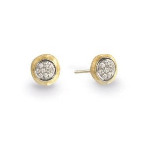 Orecchini Marco Bicego Donna Jaipur Link in Oro giallo Diamante OB1377-B