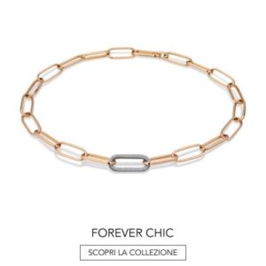 Collana Pesavento Donna Forever Chic. in Oro rosa YFRCE006