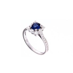 Anello Crivelli Donna ZAFFIRO in Oro Zaffiro 381-DR3438M ZF 0.72