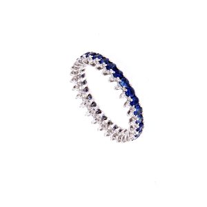 Anello Golay Donna LADY D in Oro bianco Zaffiro ADG015ZBDI ZF 1.43