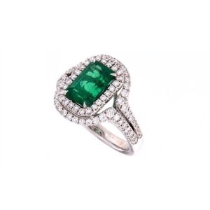 Anello Crivelli Donna SMERALDO in Oro Smeraldo 3103NS